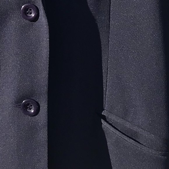 Blazer Classic Navy Blue Lined and Fitted   Size 6 - Picture 7 of 7